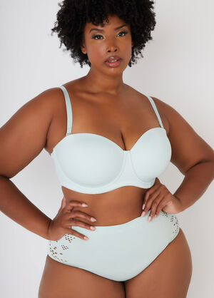 Convertible Underwire Bra, Mint Green image number 0