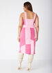 Two Tone Denim Dress, Pink image number 1