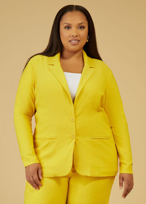 Power Stretch Twill Suit Blazer, Sulphur Spring image number 0