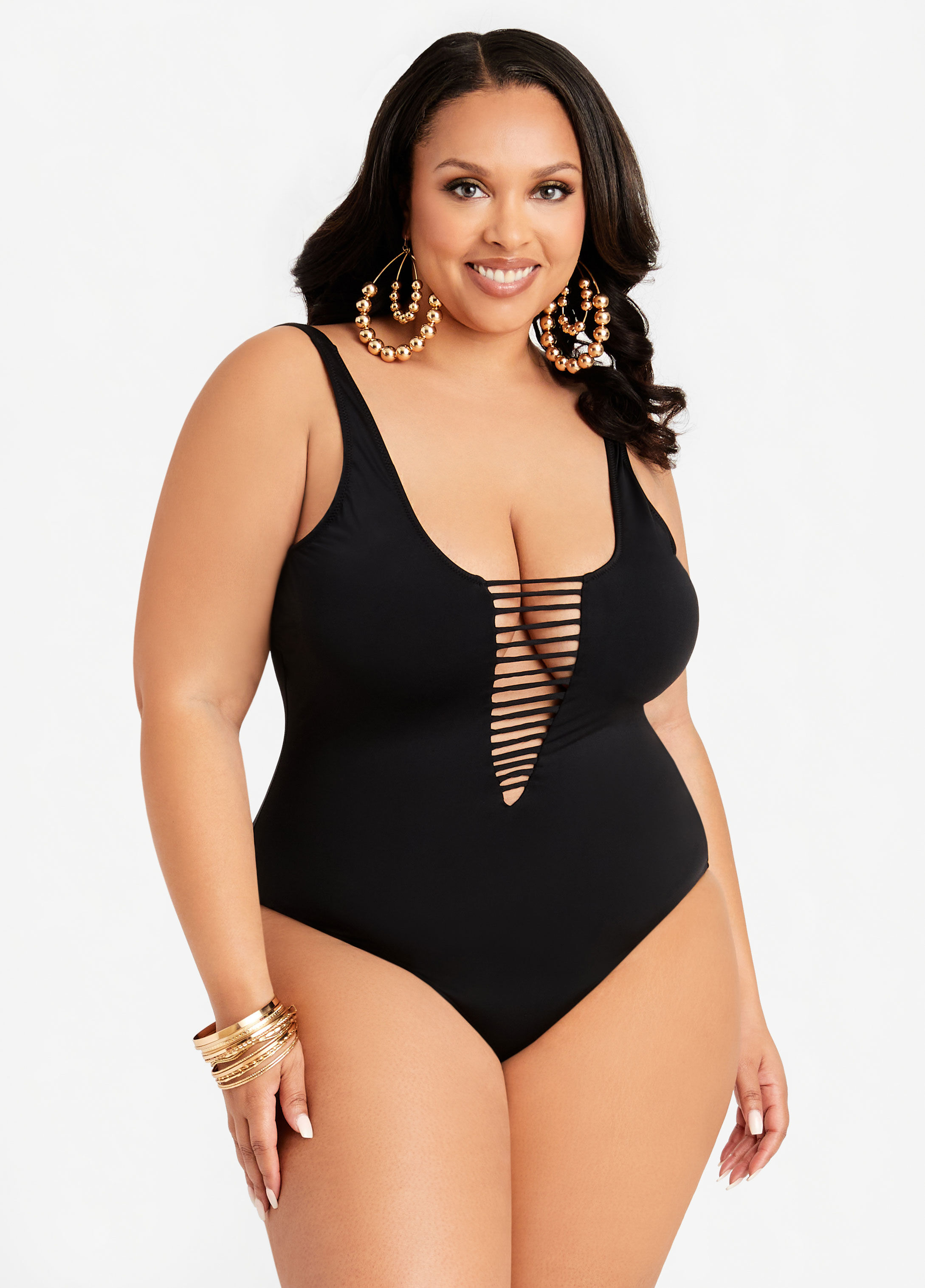 lattice bathing suit