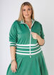 Striped Tennis Jacket, FOLIAGE image number 2