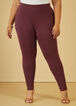 Pull On High Rise Ponte Leggings, Fig image number 0