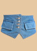 Denim Waist Belt, Denim image number 1