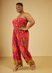 Strapless Printed Jumpsuit, Multi image number 2