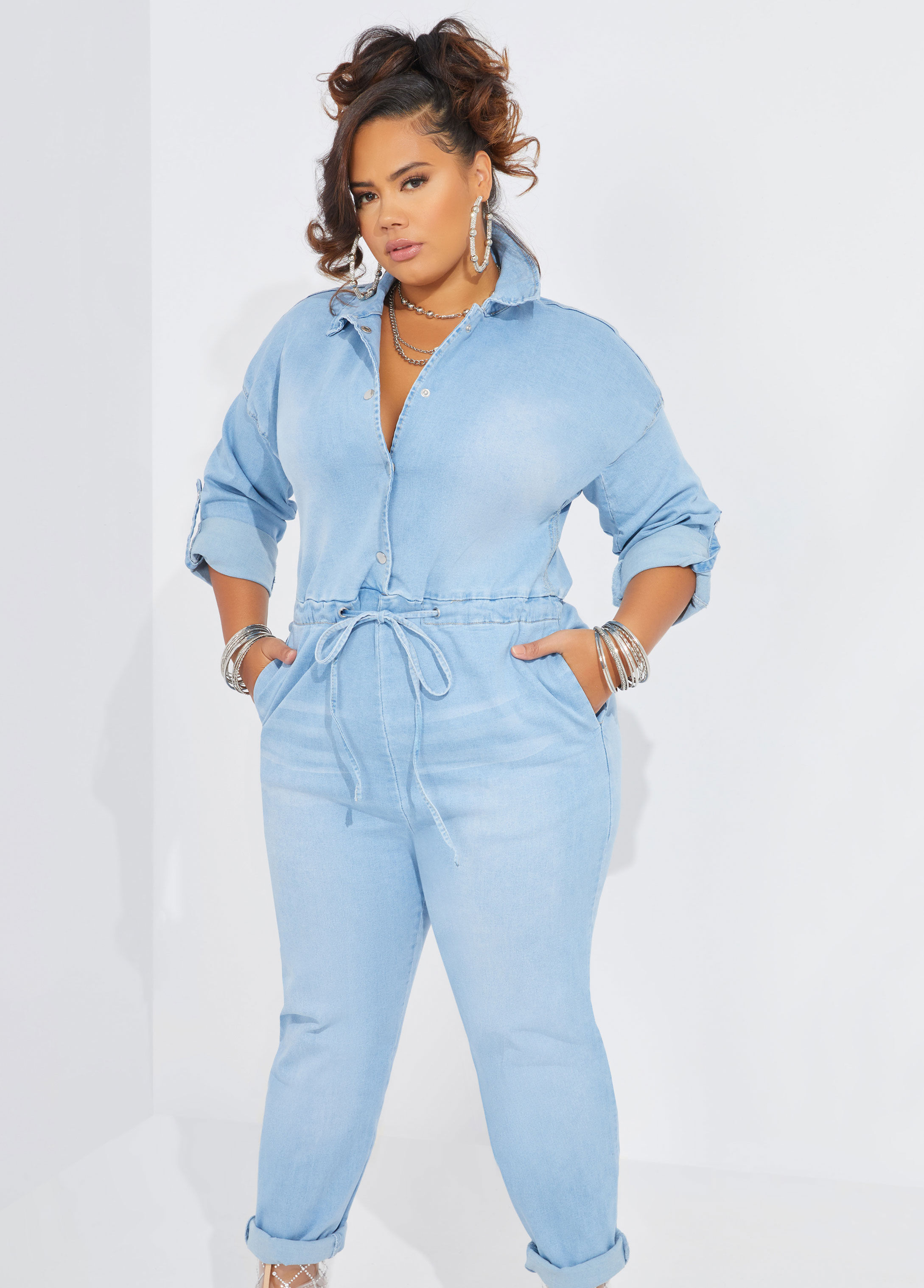 ashley stewart jumpsuits & rompers