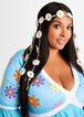 Flower Power Halloween Costume, Blue image number 2