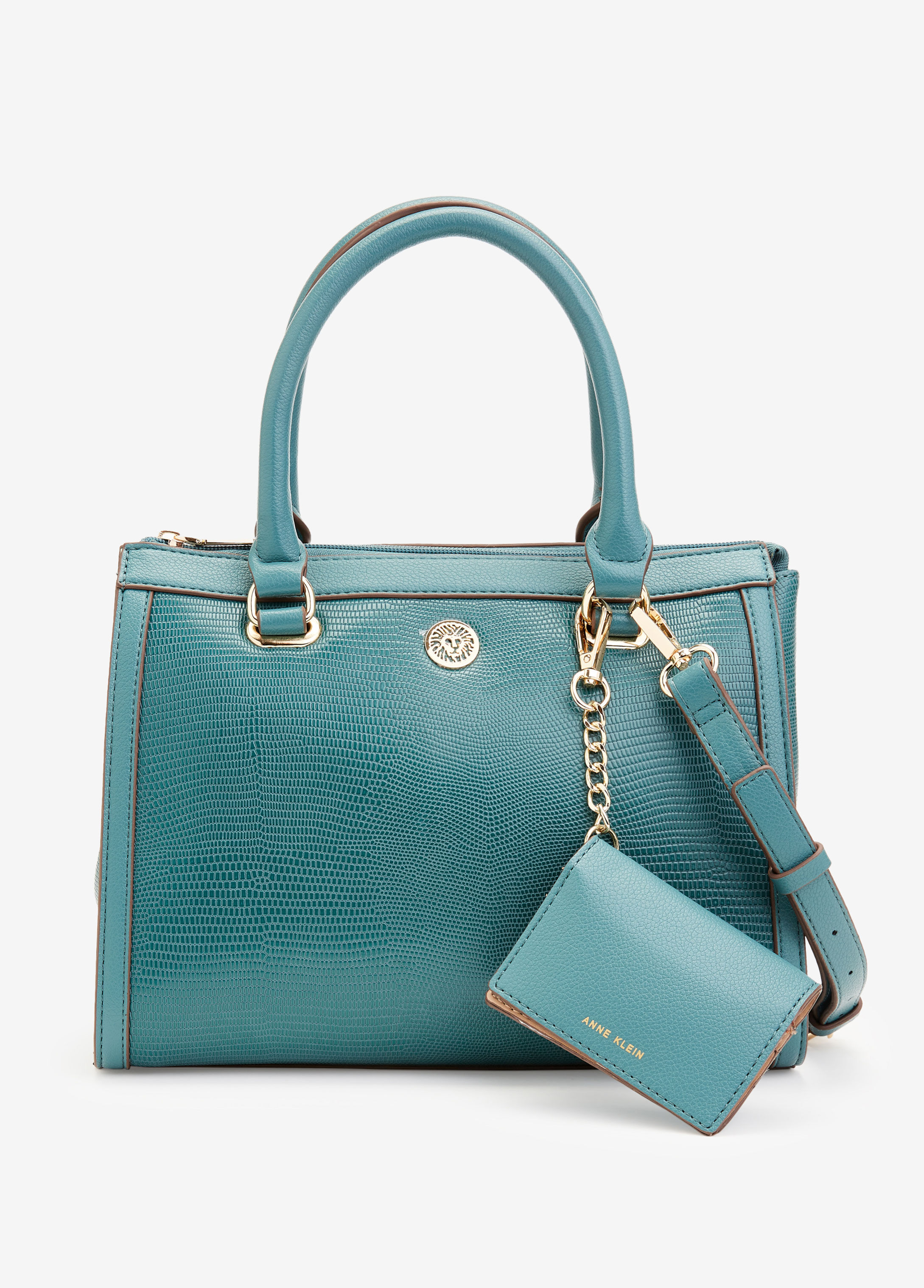 anne klein lizard satchel