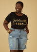 Juneteenth 1865 Graphic Tee, Black image number 0