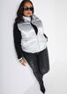 Metallic Puffer Vest, Silver image number 3