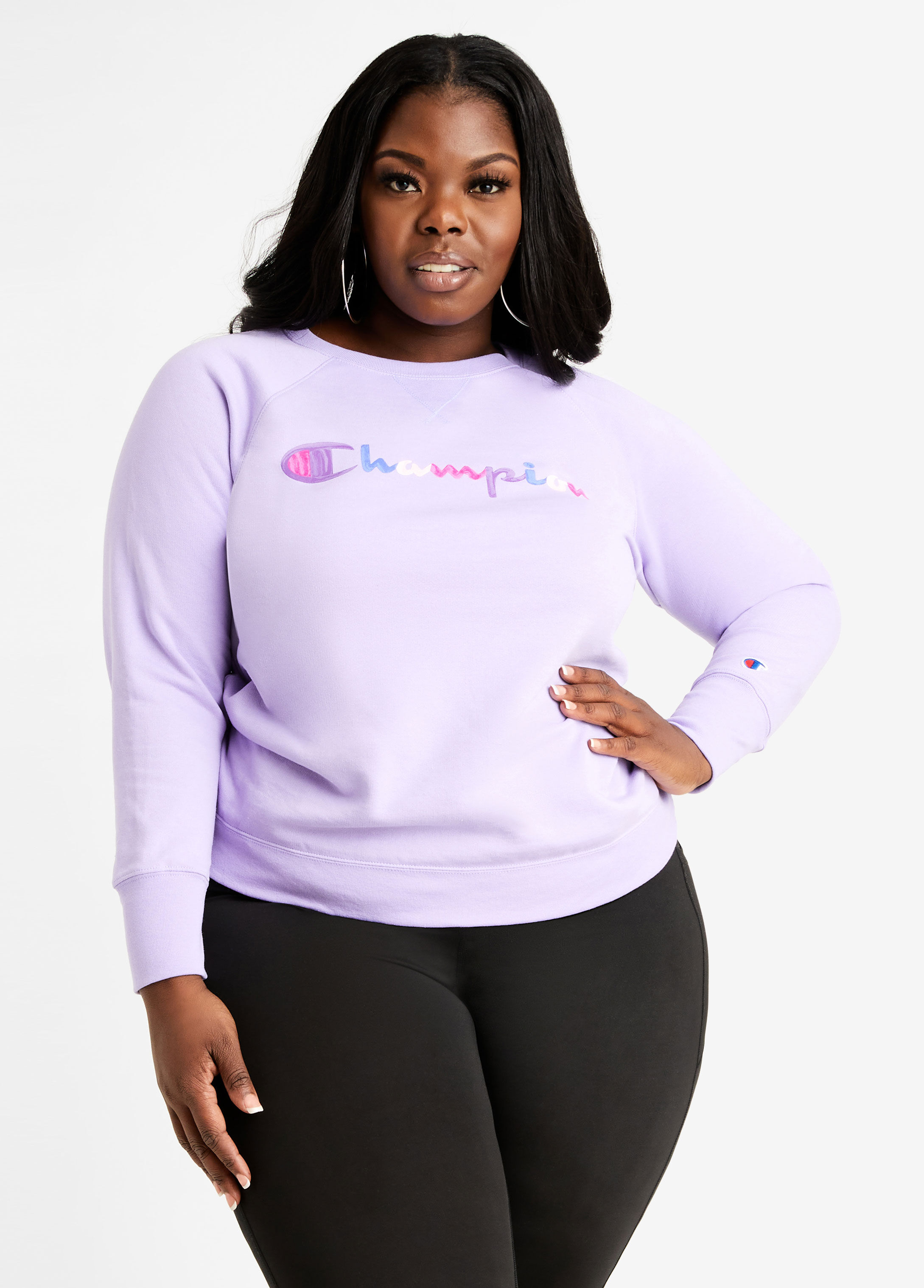 champion plus size sweatshirts