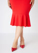 Flounced Bodycon Dress, Goji Berry image number 2