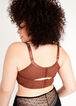Lace Full Coverage Butterfly Bra, Chocolate Brown image number 1