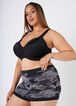 Seamless Camo Boyshorts, Black image number 2