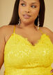 Corded Lace Maxi Dress, Maize image number 2