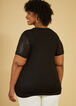 It Is What It Is Embellished Tee, Black image number 1