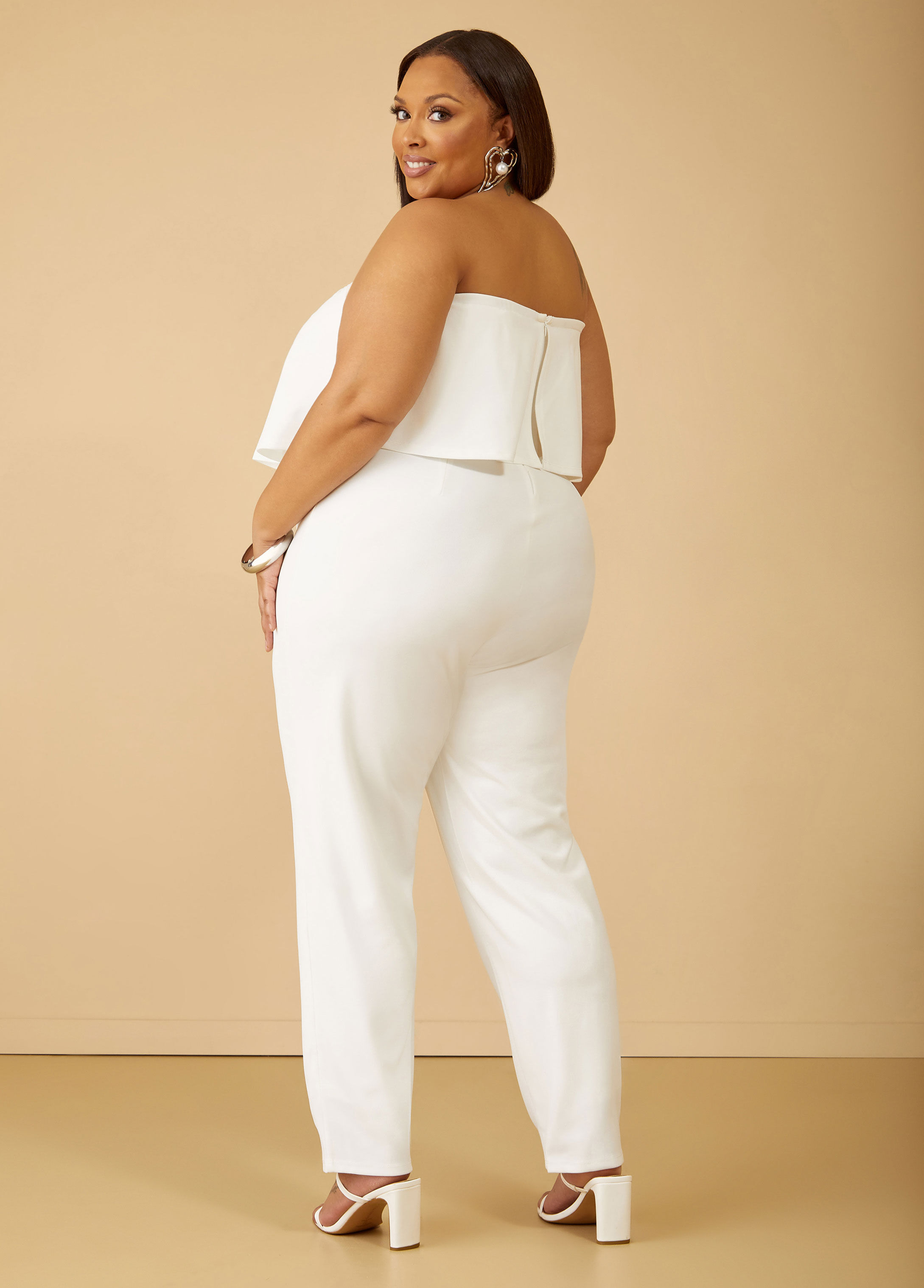 Ashley stewart white sales party dresses