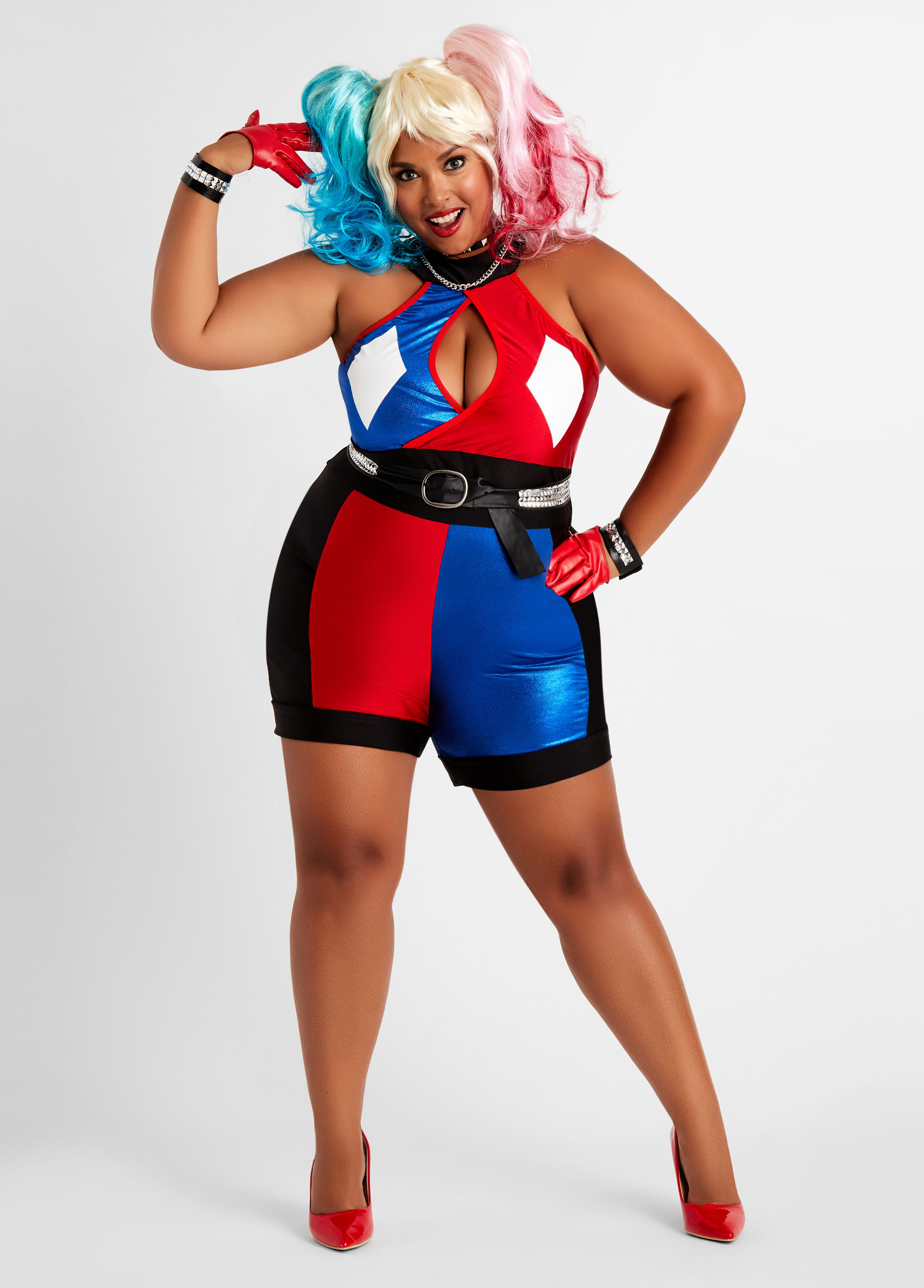 plus size harley quinn swimsuit