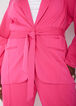 Belted Ponte Jacket, Fandango Pink image number 3