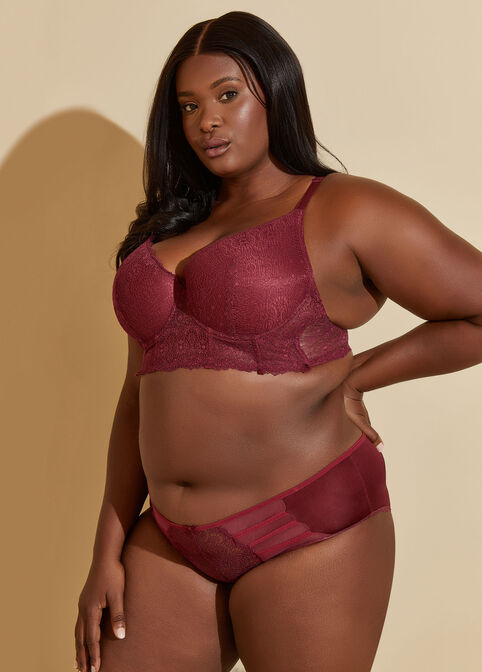 bow red lace underwear bra set - The Little Connection