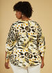 Animal Drawstring Cutout Tunic, Multi image number 1