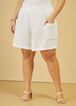 Cotton Gauze Shorts, White image number 2