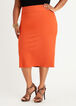 Power Ponte Midi Pencil Skirt, Potters Clay image number 0