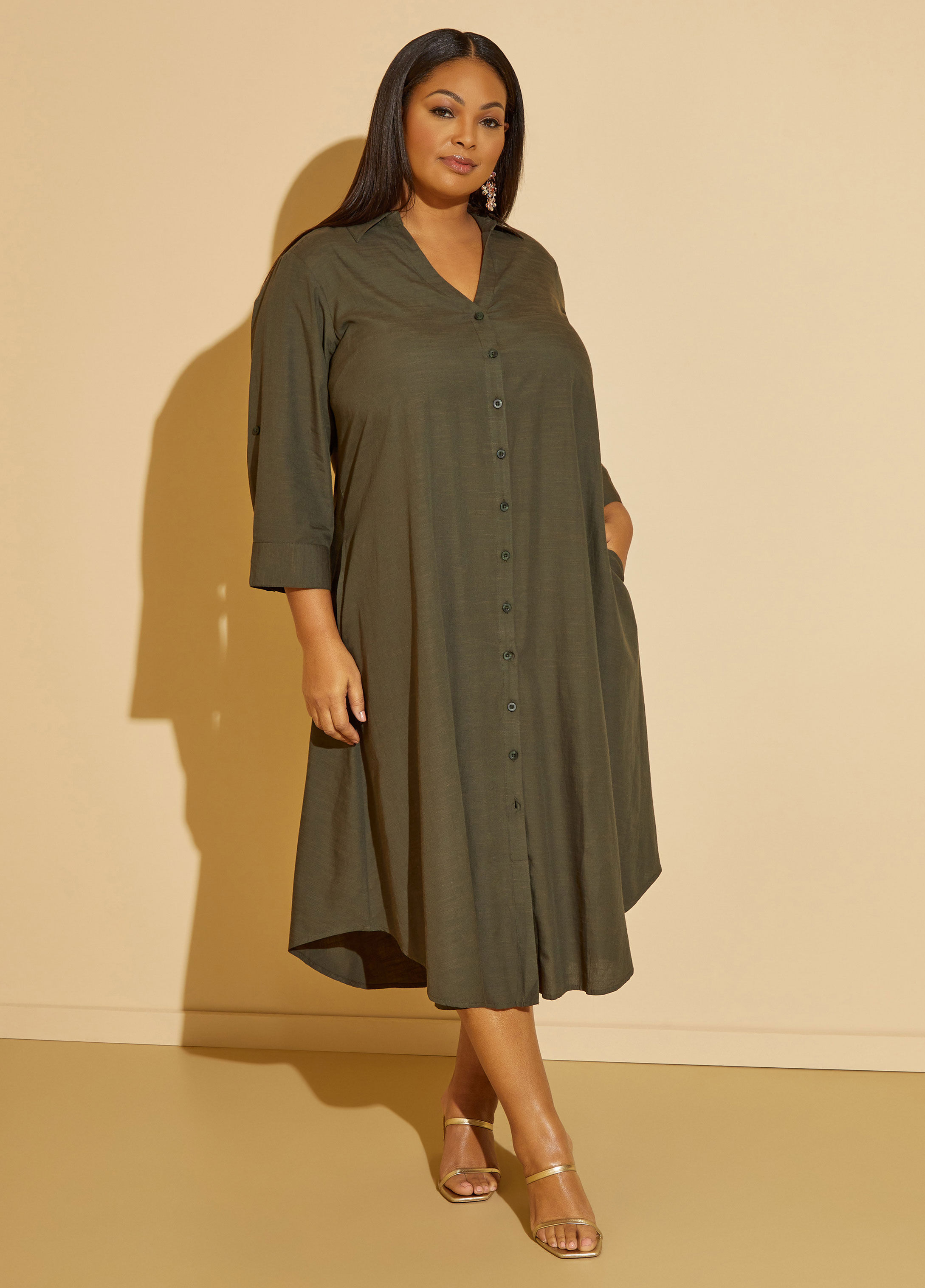 Plus Size Dresses Sizes 10 36 Ashley Stewart