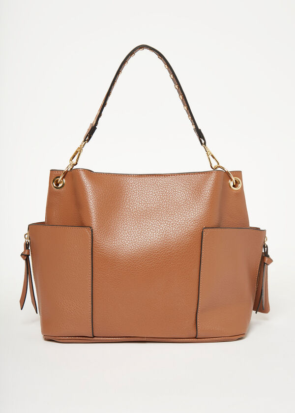 Steve Madden BKolt Satchel, Brown image number 1