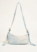 Stonewash Denim Shoulder Bag, Denim image number 0