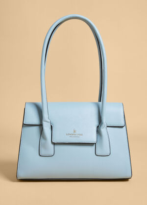 London Fog Lucia Tote, Blue image number 0