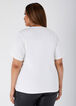 Star Embellished Graphic Tee, White image number 1