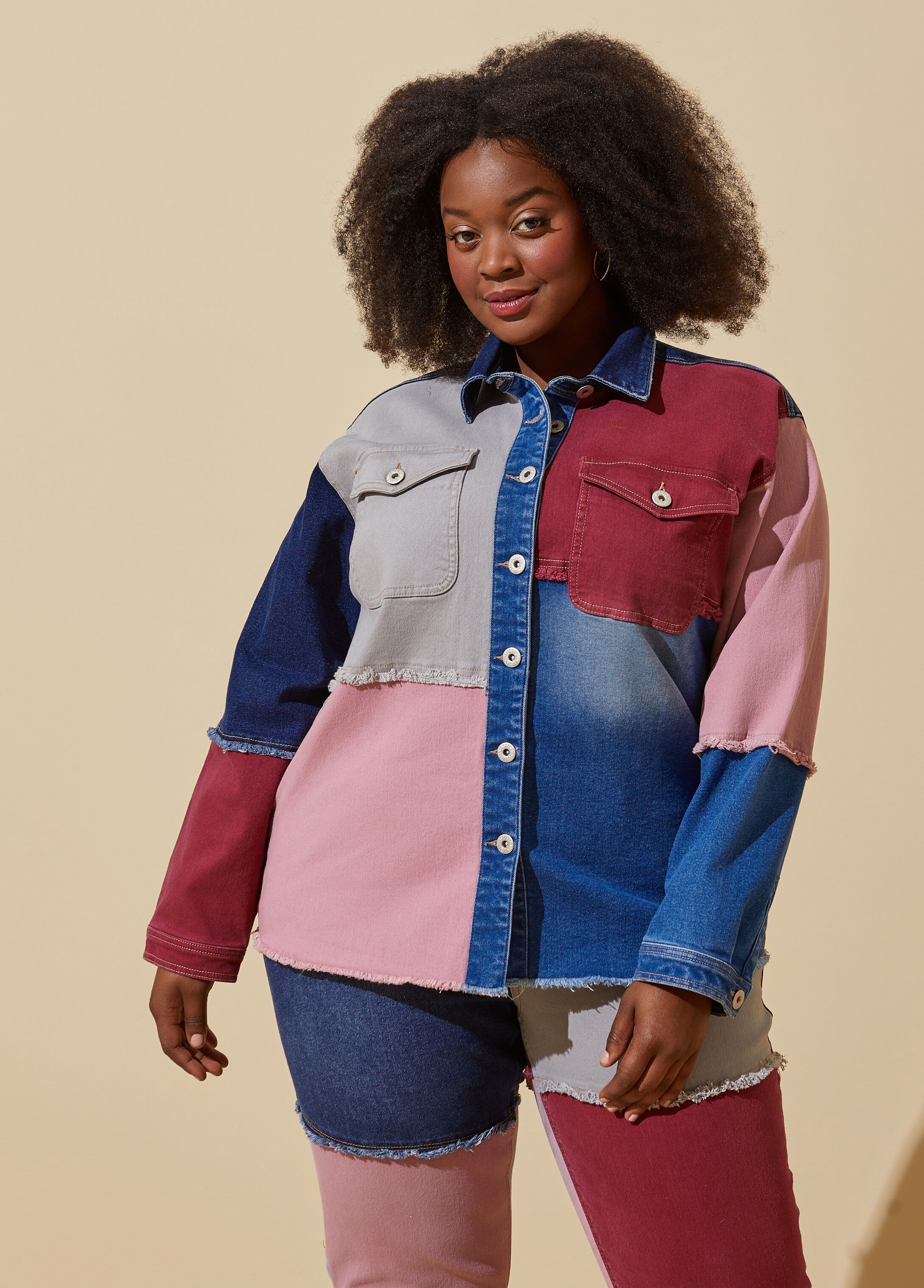 Raspberry 2025 denim jacket