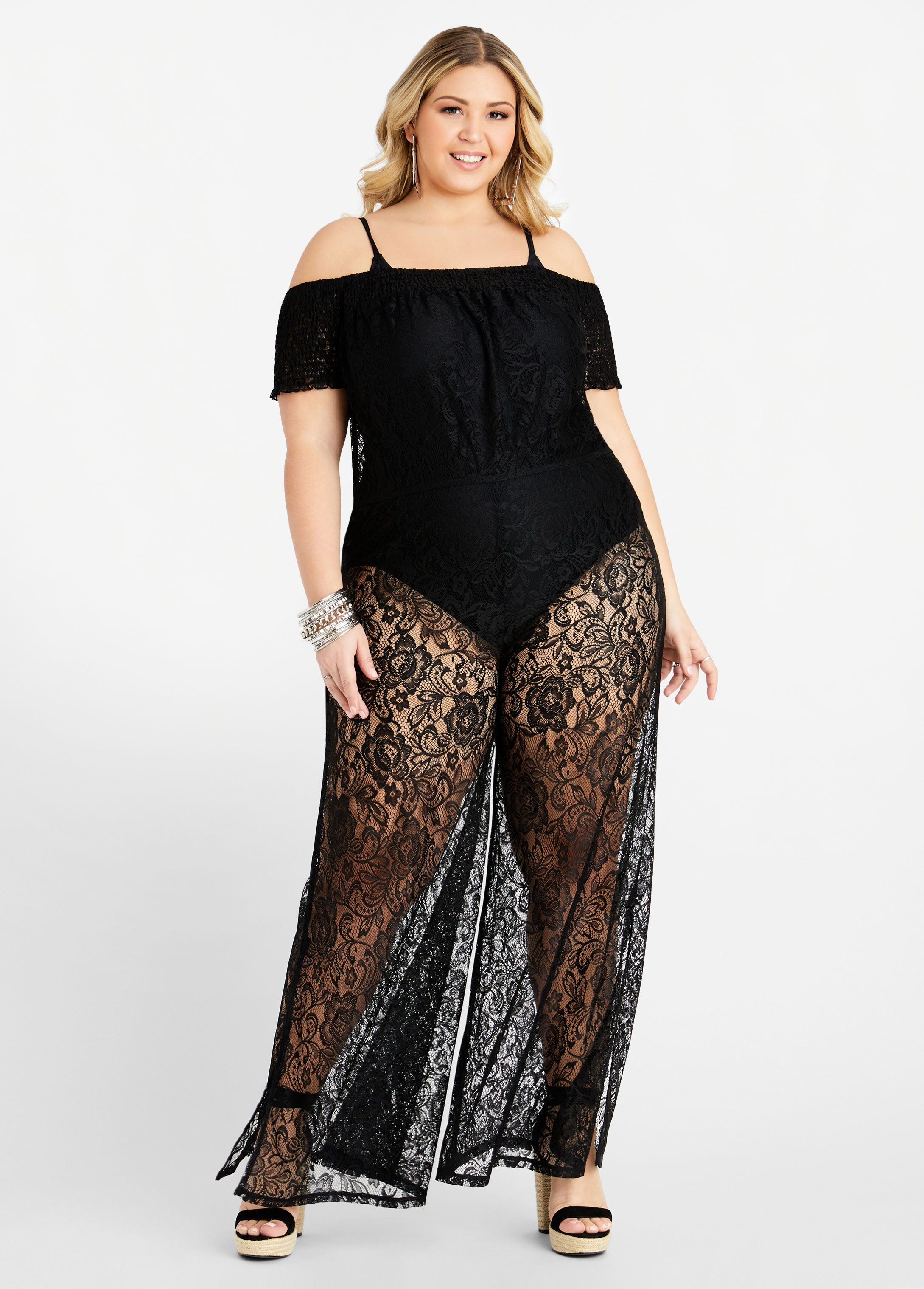 plus size jumpsuit cover up