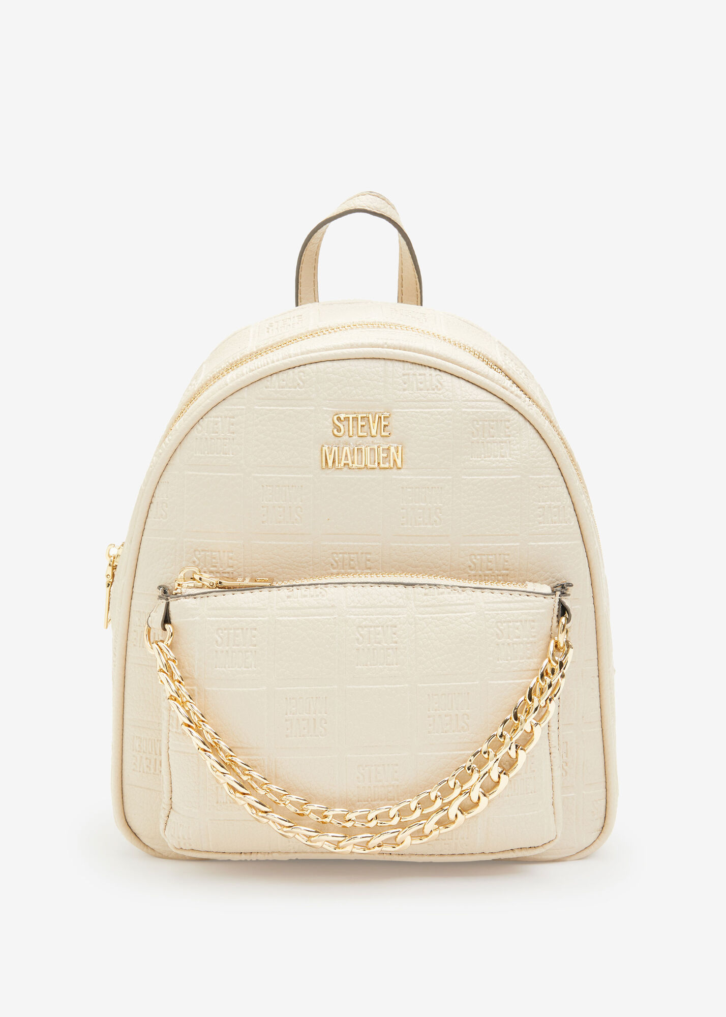 Steve Madden Taupe Gray Leather Top Zipper Logo Belt Bag Bag — Labels  Resale Boutique