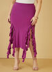 Ruffle Trimmed Midi Skirt, Purple image number 3