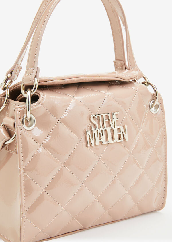 Steve Madden Taupe Gray Leather Top Zipper Logo Belt Bag Bag — Labels  Resale Boutique