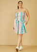 Strapless Printed Romper, Multi image number 2