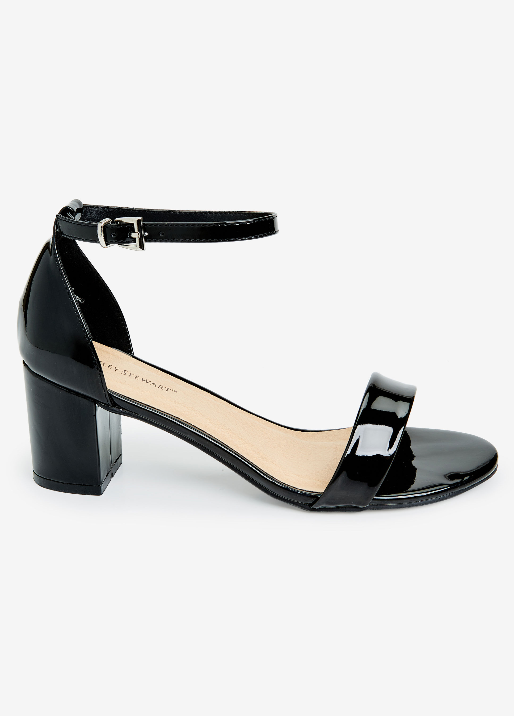 Women's Tiffany Ankle Strap Sandals - A New Day™ Black : Target