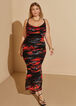 Printed Mesh Maxi Dress, Multi image number 2