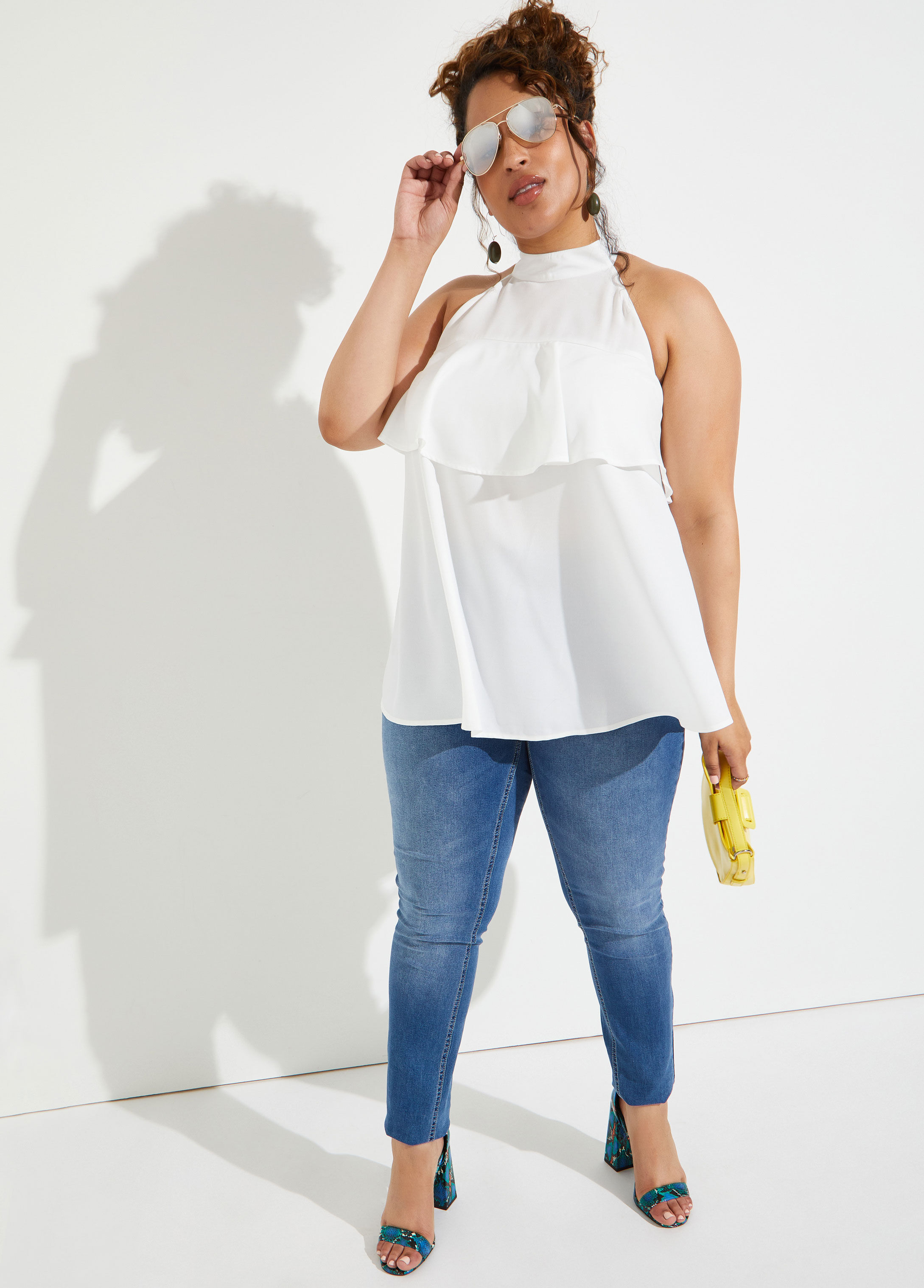 Plus Size casual tops plus size summer blouse plus size party top