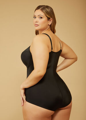SHAPESHE Bodysuits for Women Tummy Control Shapewear Plus Size One