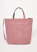 London Fog Birming Corduroy Tote, Rose image number 1