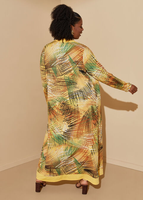 Leaf Print Duster, Multi image number 1