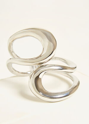 Silver Tone Cuff, Silver image number 1