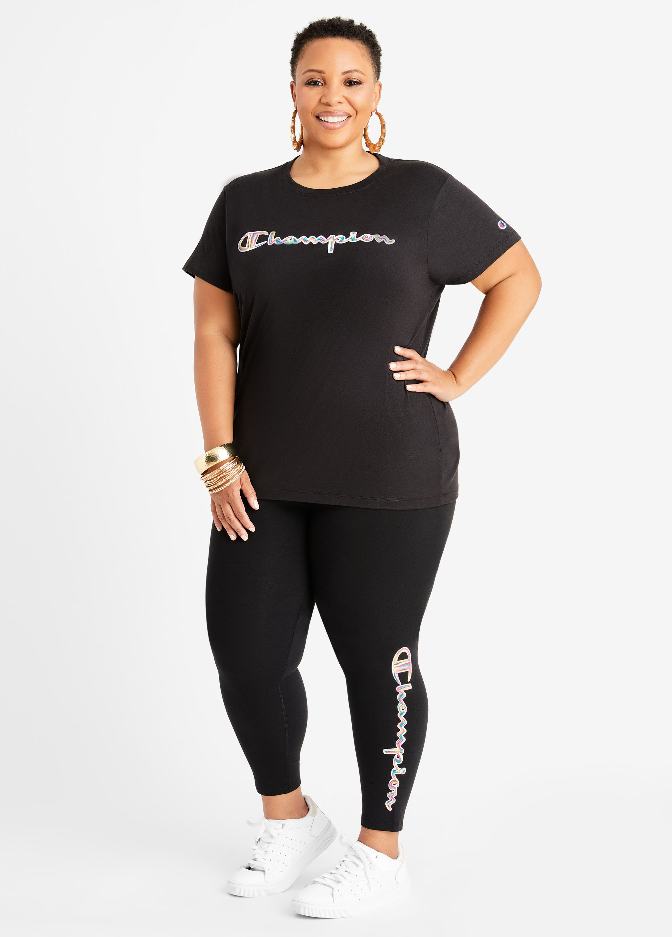 Plus size champion leggings hotsell