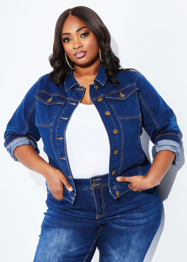Plus Size Chic: Nail Your Look with These Must-Have Jean Jacket Outfits ...