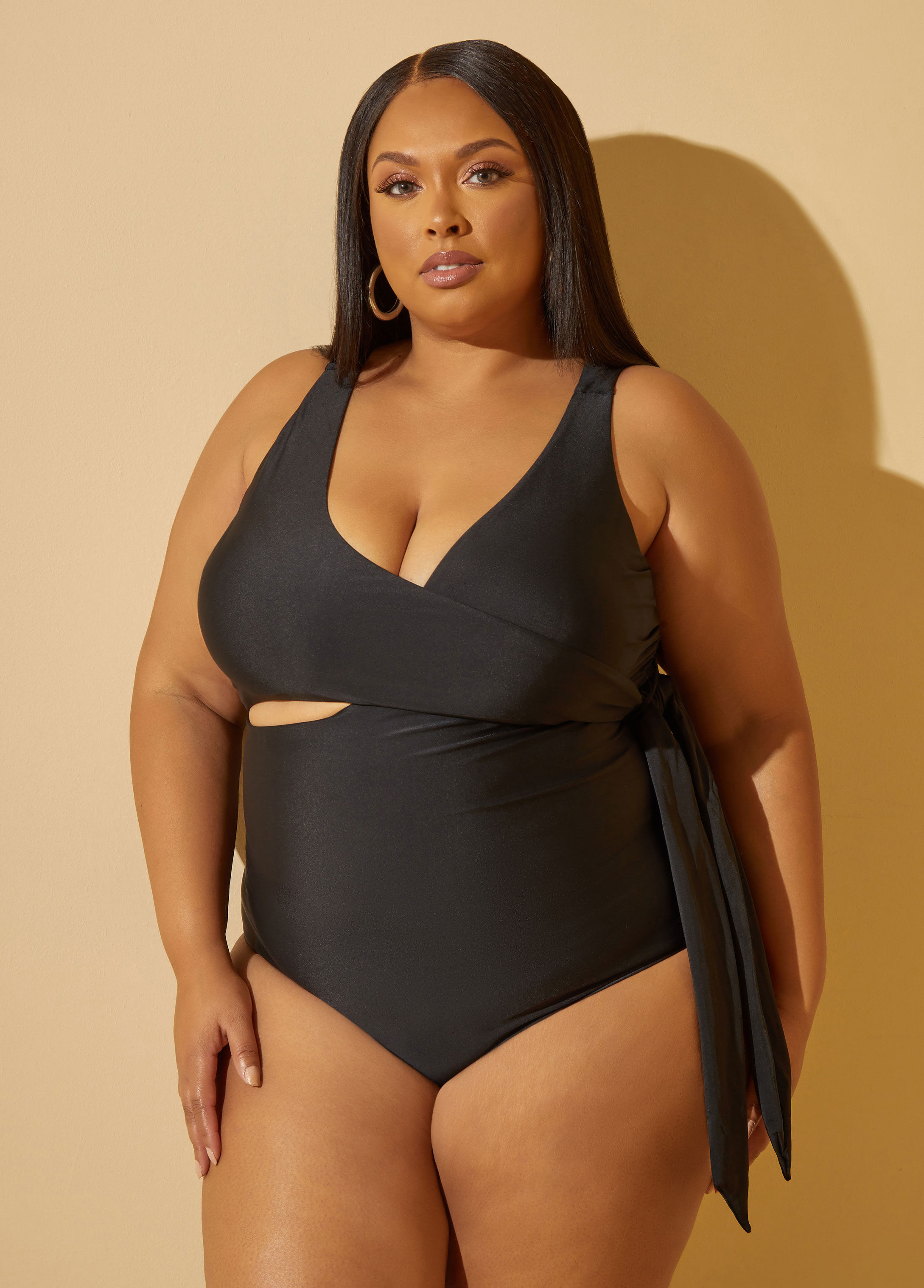 Plus Size swimsuit designer Raisin Curve plus size one piece