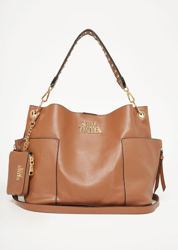 Steve Madden BKolt Satchel, Brown image number 0