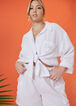 Chill Out Embroidered Gauze Shirt, White image number 0