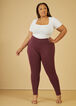 Pull On High Rise Ponte Leggings, Fig image number 2